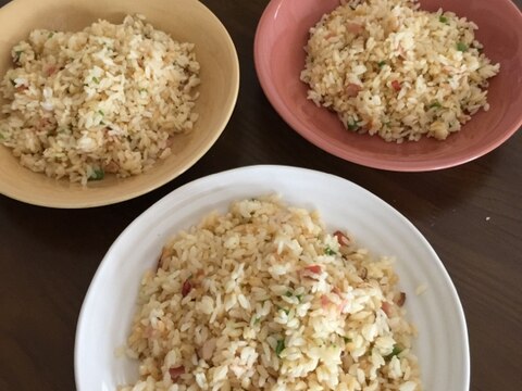 創味シャンタンで簡単チャーハン